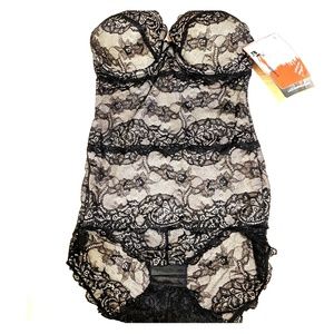 Skinny Girl Lace Bodysuit (Sz S)
